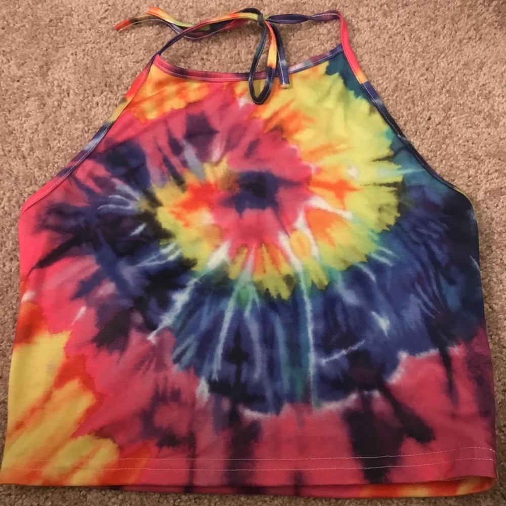 Tie dye halter